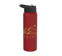 Pirámides Egipcios I Arqueología De Dioses Egipcios Egipto Stainless Steel Insulated Water Bottle