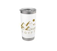 Pirámides Egipcios I Arqueología De Dioses Egipcios Egipto Vaso térmico de acero inoxidable de doble pared