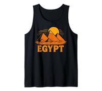 Pirámides Retro de Giza, símbolo Egipcio, Viaje, Egipto Camiseta sin Mangas