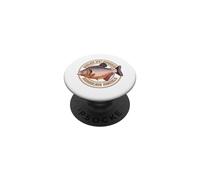 Piranha Parambeba Serrasalmus Peces de Acuario PopSockets PopGrip Adhesivo