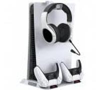 Piranha PS5 Cooling Fan Stand with Dual Controlle Cha