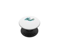 Piranha Swim Team Feroz Diseño competitivo PopSockets PopGrip Adhesivo