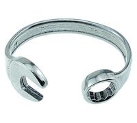 Pirantin 6th Anniversary Ideas For Him - Pulsera con llave inglesa, regalo para hombre con sello de 6 años, Metal, Sin piedra