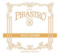 Pirastro - Cuerda contrabajo-Gamba-Violone Pirastro 259420 4ª Do - 38 1/2 plateada sobre tripa 1/2 - ACCVAGA4ªKGV-VT
