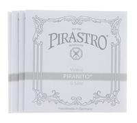 Pirastro PIR615000 Piranito 4/4 - Juego de cuerdas de violín de calibre medio, extremo de bola, accesorio de repuesto ideal para estudiantes violinistas