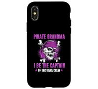 Pirata Abuela Caribe Soy Capitán Abuela Pirata Carcasa para iPhone X/XS