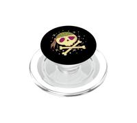Pirata con Parche en el Ojo y Sombrero Pirata PopSockets PopGrip para MagSafe