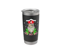 Pirata de Navidad - Yo Ho Ho Vaso térmico de acero inoxidable de doble pared