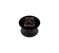 Pirata de Viking Spirit Warriors Vikings PopSockets PopGrip Adhesivo