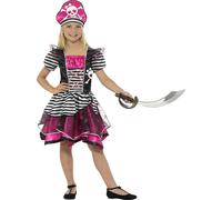 Pirata Disfraz Niña Niños Niñas Disfraz Día Semana Libro Mundo Vestido Edad 4-12