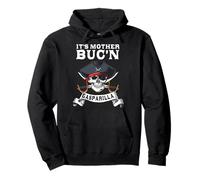 Pirata Festival Es la Madre Buc'n Gasparilla Pirata Skull Sudadera con Capucha