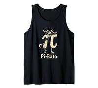 Pirata Matemático Divertido Geometría Camiseta sin Mangas