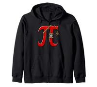 Pirata Pi Day Funny Math Lover & Teacher Pi Symbol Sudadera con Capucha