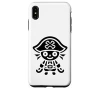 Piratas de calavera de Minimalista simple pirata Carcasa para iPhone XS Max