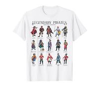 Piratas históricos: personajes diversos Camiseta
