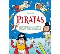 Piratas - Libro con pasatiempos y páginas para colorear