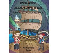 Pirate Adventure: Fun filled colouring book