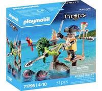 PIRATE + ARBALETE ET POISSONS PLAYMOBIL PLL71795