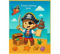 Pirate Coloring Book: Cute illustrations for Kids