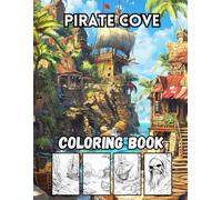 Pirate Cove: 40 Big and Bold Pirate Adventure Designs for Kids