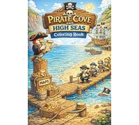 Pirate Cove and High Seas Coloring Book
