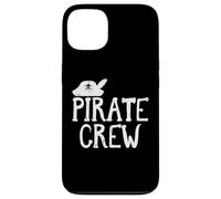 Pirate Crew Funny Team Squad Group Matching Hombres Mujeres Niños Carcasa para iPhone 13