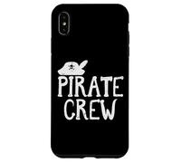 Pirate Crew Funny Team Squad Group Matching Hombres Mujeres Niños Carcasa para iPhone XS MAX