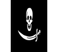Pirate Notebook: Pocket Notebook, A5 Size, 50 Pages Graph Notebook