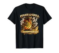 Pirate of The Grill Hot Dog Maestro de la Parrilla Regalo Camiseta