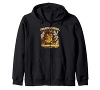 Pirate of The Grill Hot Dog Maestro de la Parrilla Regalo Sudadera con Capucha