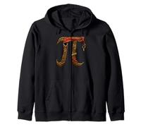 Pirate Pi Day Funny Math Lover & Teacher Pi Symbol Sudadera con Capucha