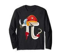 Pirate Pi Day Science Math Teacher Mathematics Symbol Manga Larga