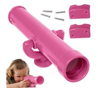 Pirate Telescope, Telescopio para Playset Outdoor de 12 Pulgadas Pirata Suave y Resistente para casa del árbol, Juego de Juegos, Columpios, Estilo 1
