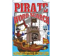 Pirate Word Search: Easy To Read Print With 50+ Puzzles About Pirates, Swashbuckling, Nautical, and More | 6x9 inches, 110 pages | Gift For Holidays, Vacations, and Spare ?time