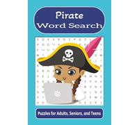 Pirate Word Search: Word searches with easy to read print about pirates, sailing, ships, and more