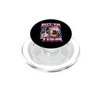 Pirateado del Divertido Meme de un Gato Autista de Rizz Em with The Tism PopSockets PopGrip para MagSafe