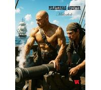 Piraternas Äventyr: En Fantastisk Målarbok för Alla Skattjägare: 50 Detaljerade Illustrationer för Kreativ Avkoppling och Spännande Upptäckter