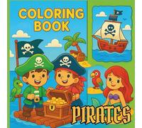 Pirates Coloring Book: Educational coloring pages with pirates for children 6-10