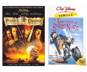 Pirates des Caraïbes, la malédiction du Black Pearl + Le fantôme de Barbe Noire [Francia] [DVD]