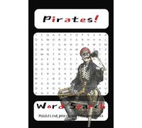Pirates! Funny Word Search: Big Word Search for Adults, Seniors, and Teens. Puzzle book for Anxiety Relief and Relaxation