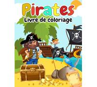 Pirates Livre de coloriage: pour les enfants créatifs à partir de 3 ans | Un Passe-temps Agréable, Amusant et Créatif