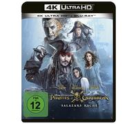 Pirates of the Caribbean 5 - Salazars Rache (4K Ultra HD) (+ Blu-ray 2D) [Alemania] [Blu-ray]