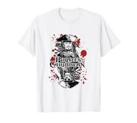 Pirates Of The Carribean Jack Sparrow Splatter Camiseta