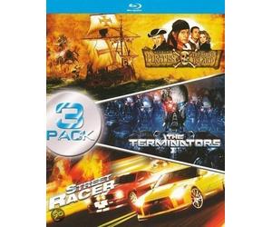 Pirates of Treasure Island / The Terminators / Street Racer - 3-Disc Box Set [ Origen Holandés, Ningun Idioma Espanol ] (Blu-Ray)