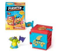 PIRATIX ADVENTURE WORLD Serie Golden Treasure Fortress, Cada caja contiene 1 fortín sorpresa, 1 Piratix sorpresa, 1 accesorio, 1 bandera y 1 tesoro