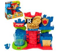 PIRATIX Skull Fortress-Fortaleza con Trampas Forma de Calavera.Revela el Personaje en la Piscina,Encuentra el Tesoro y Escapa de la Serpiente Gigante.Contiene Playset y Figura Color Reveal Exclusiva