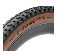 Cubierta bicicleta gravel Tubeless 650/700 Pirelli Cinturato Mixed ( Negro/Beige / 700 x 50C (50-622) )