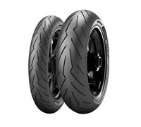 Pirelli Diablo Rosso III ( 100/80 R17 TL 52H M/C, Rueda delantera )