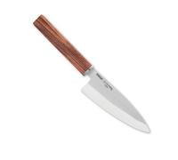 Pirge PROSHARP Cuchillo de Cocina Tradicional japonés Profesional | Cuchillo Sushi Inoxidable | Resistencia a la corrosión | Mango ergonómico de Palisandro (Deba)
