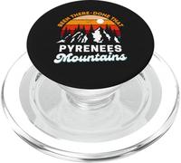 Pirineos Montañas Estado allí Hecho Que Divertido Viaje Retro PopSockets PopGrip para MagSafe